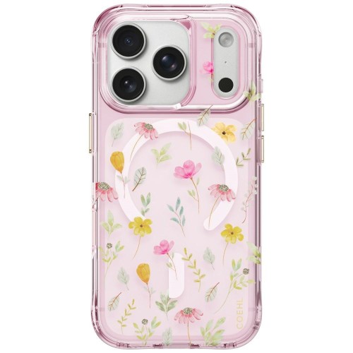 Etui UNIQ Coehl Evie do Apple iPhone 18 Pro / 17 Pro Magnetic Charging różowy