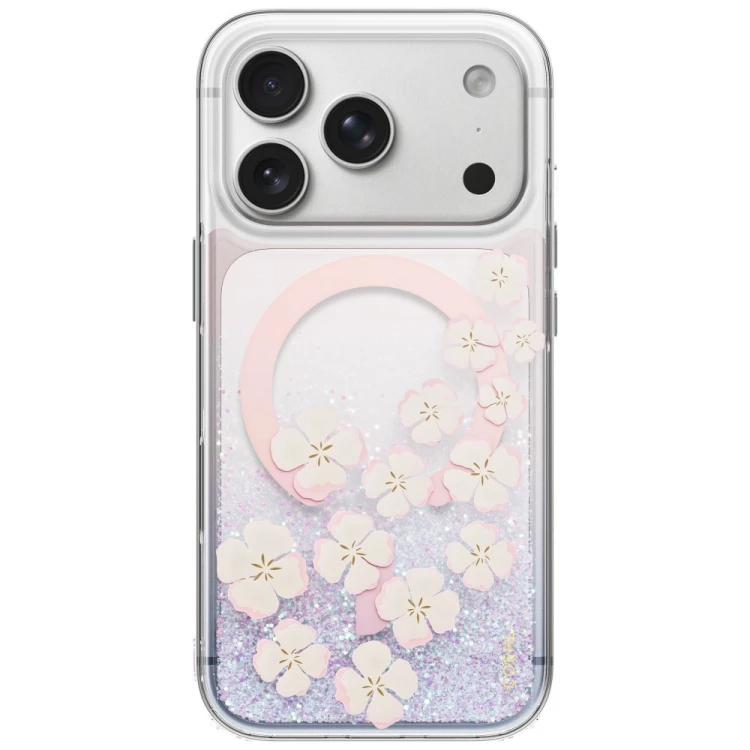 Etui UNIQ Coehl Isla do Apple iPhone 18 Pro / 17 Pro Magnetic Charging różowy