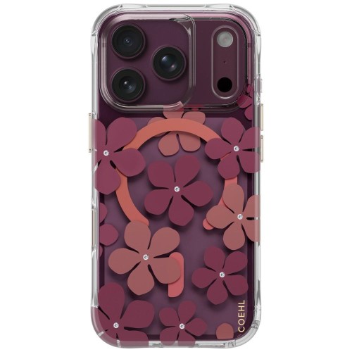 Etui UNIQ Coehl Mila do Apple iPhone 18 Pro / 17 Pro Magnetic Charging bordowy