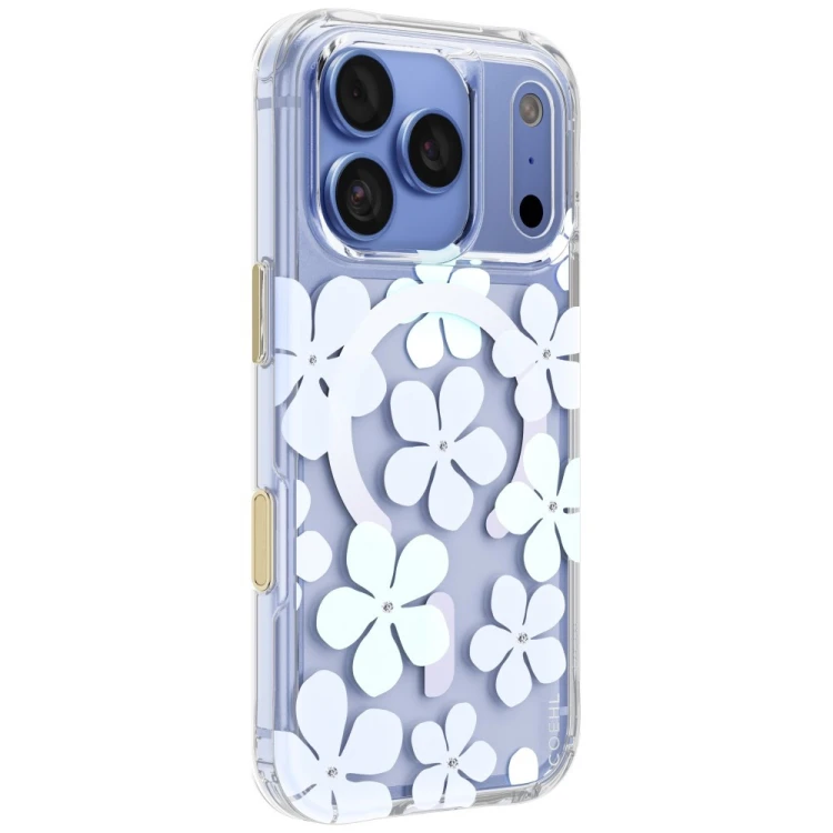 Etui UNIQ Coehl Mila do Apple iPhone 18 Pro / 17 Pro Magnetic Charging niebieski