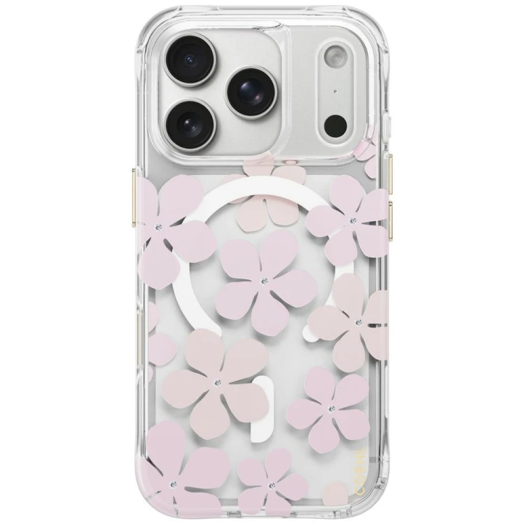 Etui UNIQ Coehl Mila do Apple iPhone 18 Pro / 17 Pro Magnetic Charging różowy