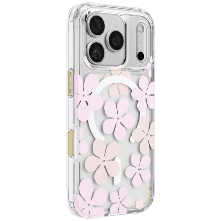 Etui UNIQ Coehl Mila do Apple iPhone 18 Pro / 17 Pro Magnetic Charging różowy