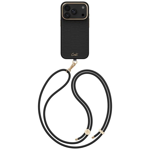 Etui UNIQ Coehl Mirelle do Apple iPhone 18 Pro / 17 Pro Magnetic Charging czarny