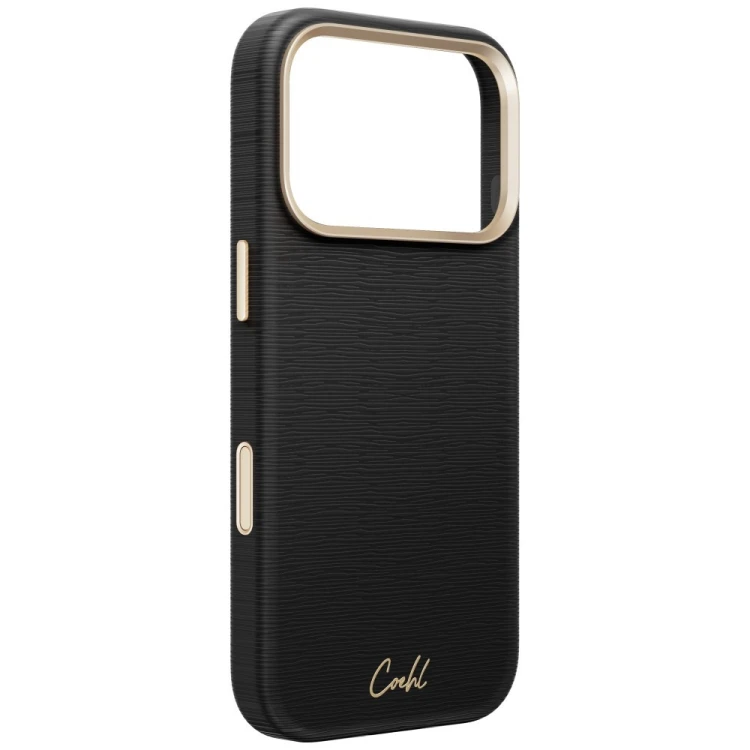 Etui UNIQ Coehl Mirelle do Apple iPhone 18 Pro / 17 Pro Magnetic Charging czarny