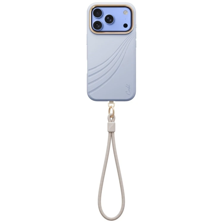 Etui UNIQ Coehl Serina do Apple iPhone 18 Pro / 17 Pro Magnetic Charging niebieski