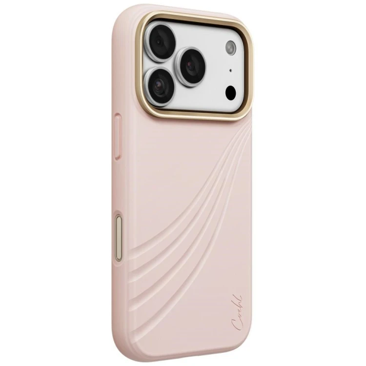 Etui UNIQ Coehl Serina do Apple iPhone 18 Pro / 17 Pro Magnetic Charging różowy