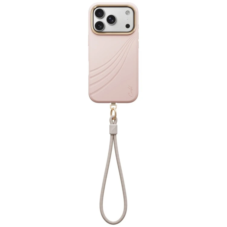 Etui UNIQ Coehl Serina do Apple iPhone 18 Pro / 17 Pro Magnetic Charging różowy