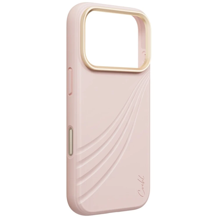 Etui UNIQ Coehl Serina do Apple iPhone 18 Pro / 17 Pro Magnetic Charging różowy