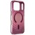 Etui UNIQ Coehl Vela do Apple iPhone 18 Pro / 17 Pro Magnetic Charging bordowy