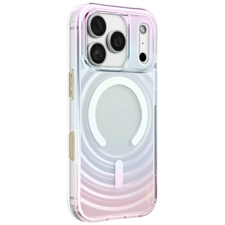 Etui UNIQ Coehl Vela do Apple iPhone 18 Pro / 17 Pro Magnetic Charging opal