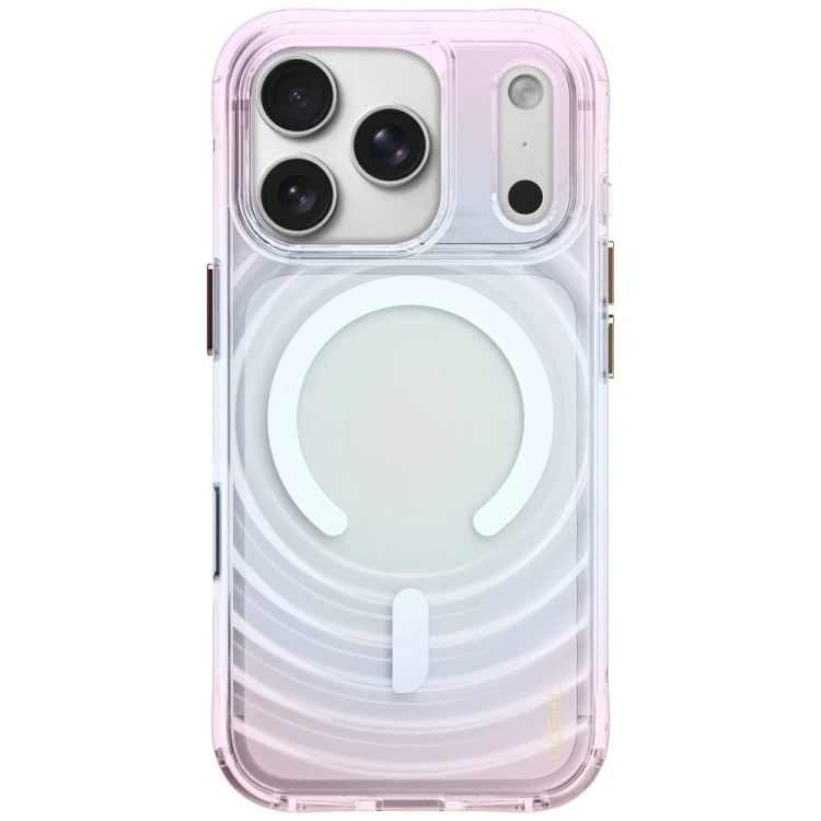 Etui UNIQ Coehl Vela do Apple iPhone 18 Pro / 17 Pro Magnetic Charging opal