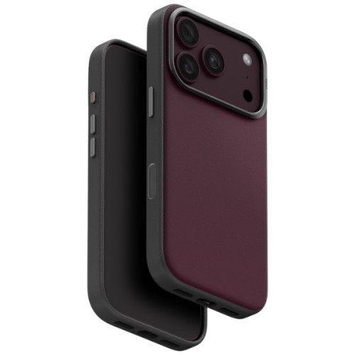 Etui UNIQ Lyden DS do Apple iPhone 18 Pro / 17 Pro Magclick Charging bordowy