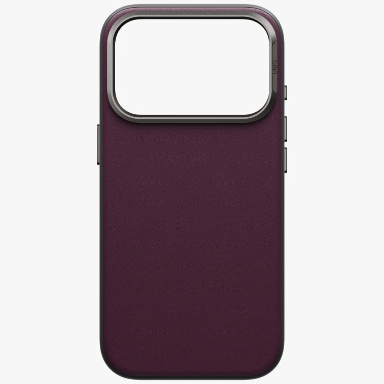 Etui UNIQ Lyden DS do Apple iPhone 18 Pro / 17 Pro Magclick Charging bordowy