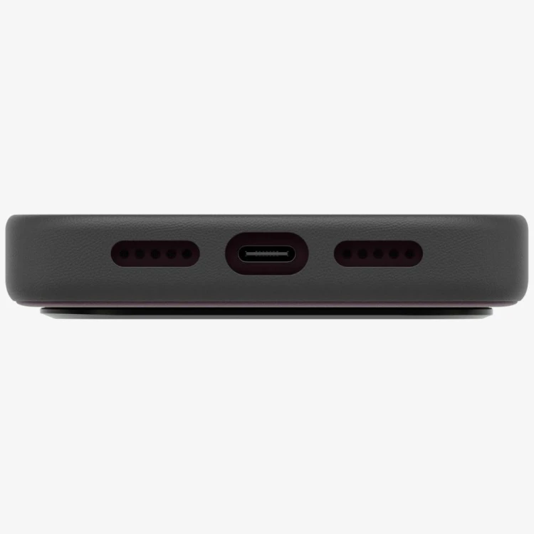 Etui UNIQ Lyden DS do Apple iPhone 18 Pro / 17 Pro Magclick Charging bordowy