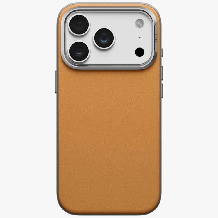 Etui UNIQ Lyden DS do Apple iPhone 18 Pro / 17 Pro Magclick Charging piaskowy