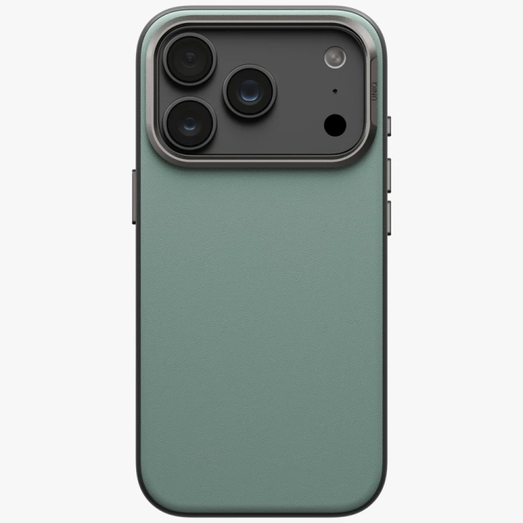 Etui UNIQ Lyden DS do Apple iPhone 18 Pro / 17 Pro Magclick Charging zielony
