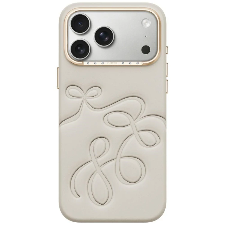 Etui UNIQ Coehl Cloude do Apple iPhone 18 Pro Max / 17 Pro Max Magnetic Charging beżowy