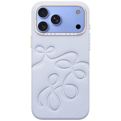 Etui UNIQ Coehl Cloude do Apple iPhone 18 Pro Max / 17 Pro Max Magnetic Charging niebieski