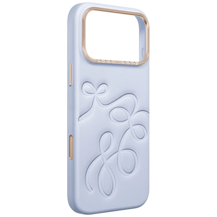 Etui UNIQ Coehl Cloude do Apple iPhone 18 Pro Max / 17 Pro Max Magnetic Charging niebieski