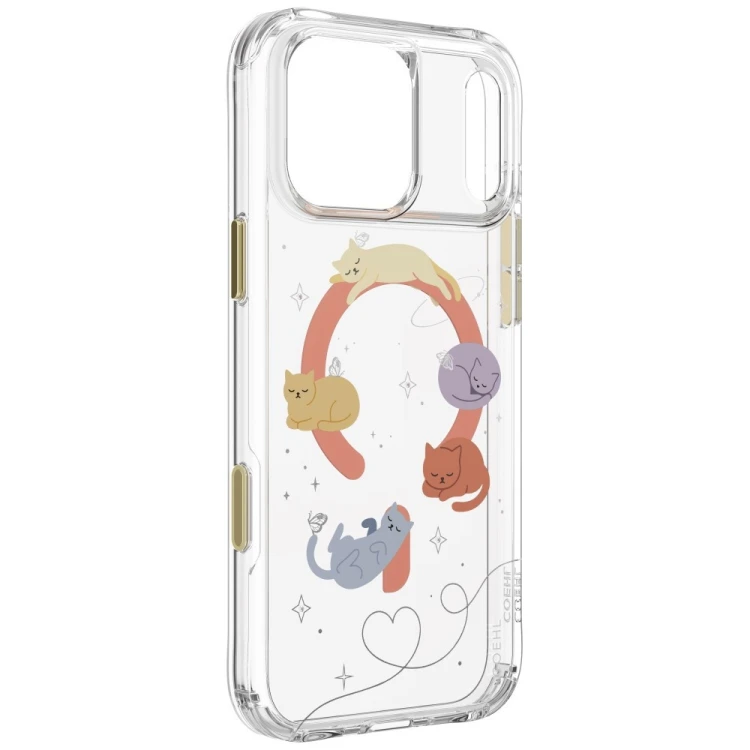 Etui UNIQ Coehl Elysie do Apple iPhone 18 Pro Max / 17 Pro Max Magnetic Charging whiskered dreams