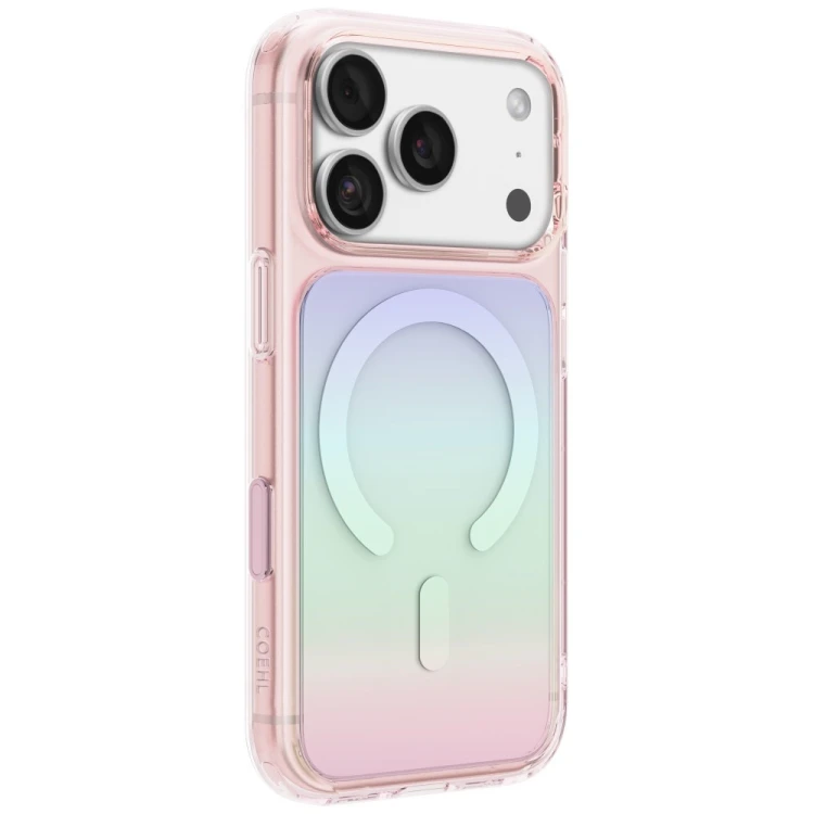 Etui UNIQ Coehl Estelle do Apple iPhone 18 Pro Max / 17 Pro Max Magnetic Charging różowy