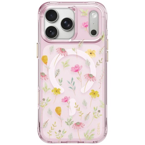 Etui UNIQ Coehl Evie do Apple iPhone 18 Pro Max / 17 Pro Max Magnetic Charging różowy