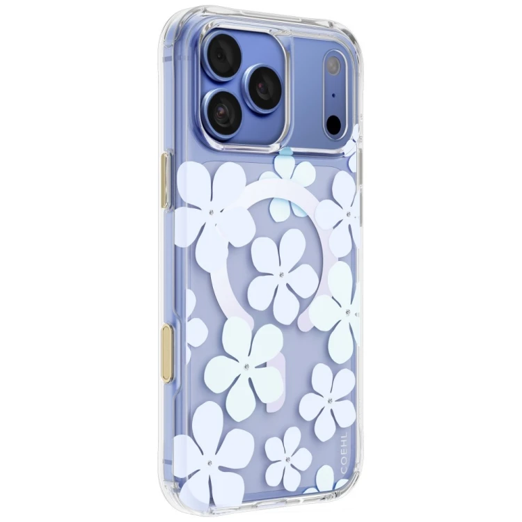 Etui UNIQ Coehl Mila do Apple iPhone 18 Pro Max / 17 Pro Max Magnetic Charging niebieski