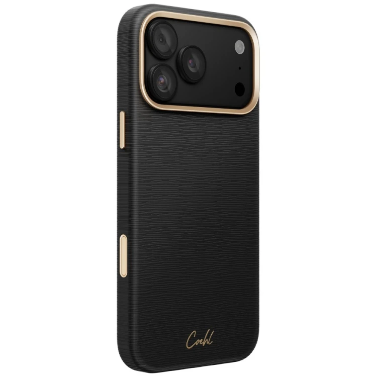 Etui UNIQ Coehl Mirelle do Apple iPhone 18 Pro Max / 17 Pro Max Magnetic Charging czarny