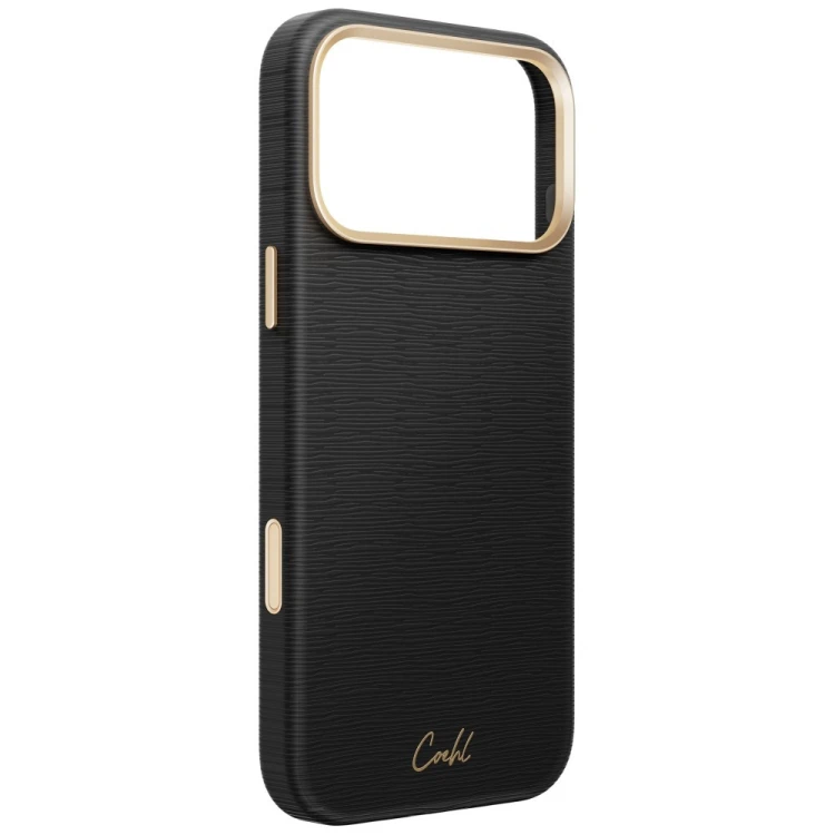 Etui UNIQ Coehl Mirelle do Apple iPhone 18 Pro Max / 17 Pro Max Magnetic Charging czarny