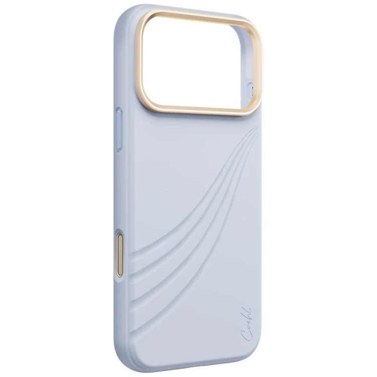 Etui UNIQ Coehl Serina do Apple iPhone 18 Pro Max / 17 Pro Max Magnetic Charging niebieski