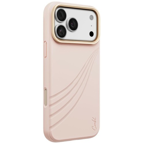 Etui UNIQ Coehl Serina do Apple iPhone 18 Pro Max / 17 Pro Max Magnetic Charging różowy