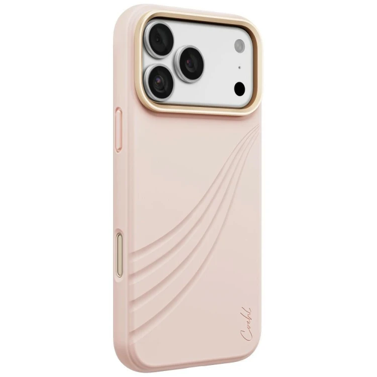 Etui UNIQ Coehl Serina do Apple iPhone 18 Pro Max / 17 Pro Max Magnetic Charging różowy