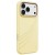 Etui UNIQ Coehl Serina do Apple iPhone 18 Pro Max / 17 Pro Max Magnetic Charging żółty
