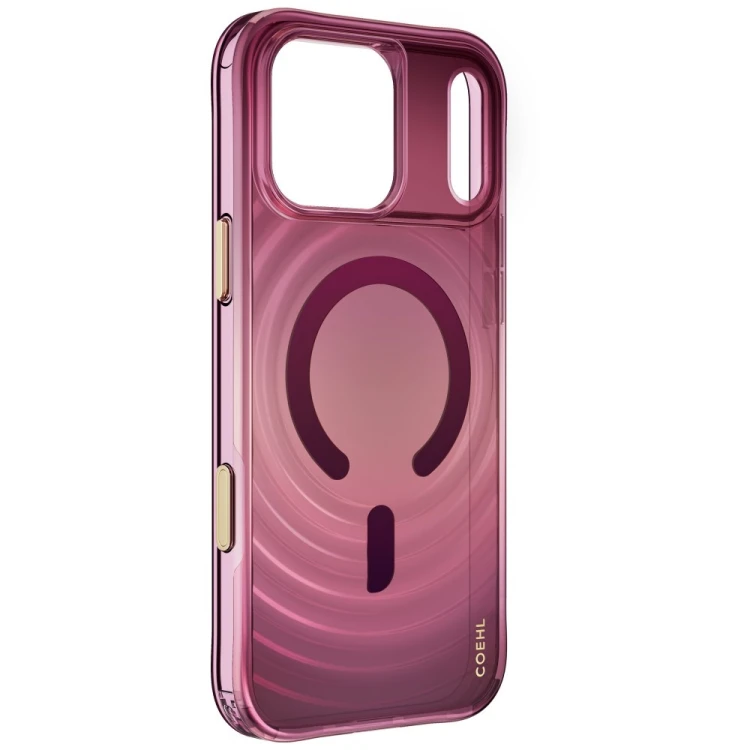 Etui UNIQ Coehl Vela do Apple iPhone 18 Pro Max / 17 Pro Max Magnetic Charging bordowy