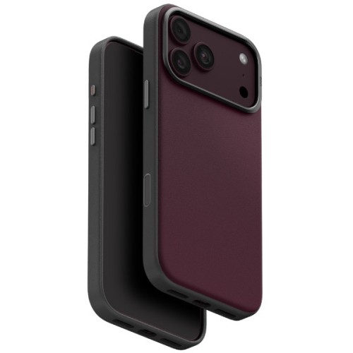 Etui UNIQ Lyden DS do Apple iPhone 18 Pro Max / 17 Pro Max Magclick Charging bordowy