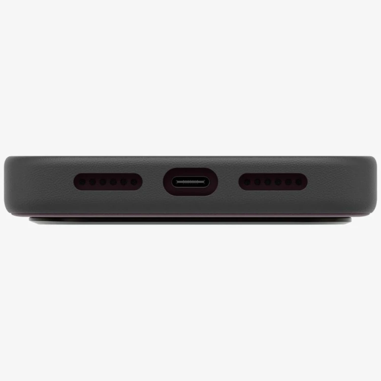 Etui UNIQ Lyden DS do Apple iPhone 18 Pro Max / 17 Pro Max Magclick Charging bordowy