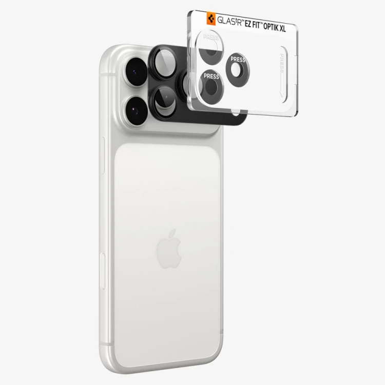 Osłona aparatu Spigen Optik Pro XL Glas.tr Ez Fit Camera Protector do Apple iPhone 18 Pro Max Dark G