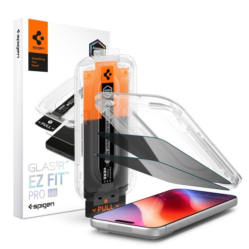 Szkło prywatyzujące Spigen Glas.tr Ez Fit Pro HD AC do Apple iPhone 18 Pro Max Privacy [2 PACK]