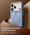 Etui TORRAS Ostand Q3 VegSkin do Apple iPhone 18 Pro / 17 Pro MagSafe (blue)