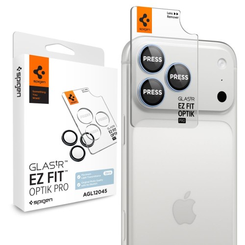 Osłona aparatu Spigen Optik Pro Glas.tr Ez Fit Camera Protector do Apple iPhone 18 Pro / 18 Pro Max 