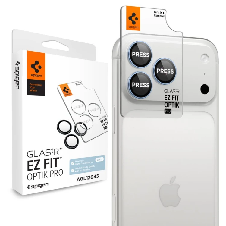 Osłona aparatu Spigen Optik Pro Glas.tr Ez Fit Camera Protector do Apple iPhone 18 Pro / 18 Pro Max 