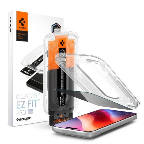 Szkło prywatyzujące Spigen Glas.tr Ez Fit Pro HD AC do Apple iPhone 18 Pro Max Privacy