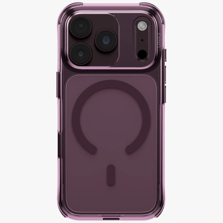 Etui UNIQ LifePro Xtreme do Apple iPhone 18 Pro / 17 Pro Magclick Charging burgundowy