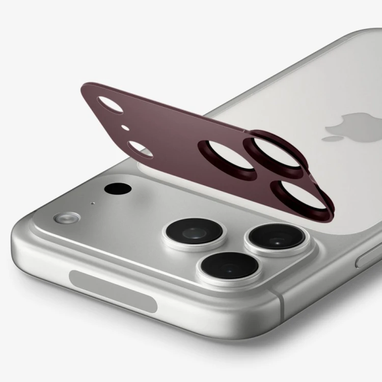 Osłona aparatu Spigen Optik Pro Xl Glas.tr Ez Fit Camera Protector do Apple iPhone 18 Pro Max Burgun