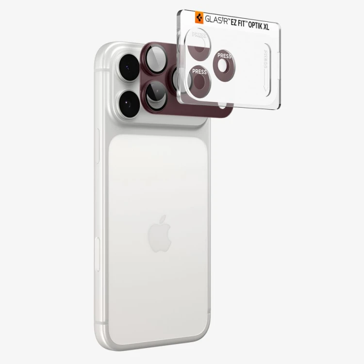 Osłona aparatu Spigen Optik Pro Xl Glas.tr Ez Fit Camera Protector do Apple iPhone 18 Pro Max Burgun