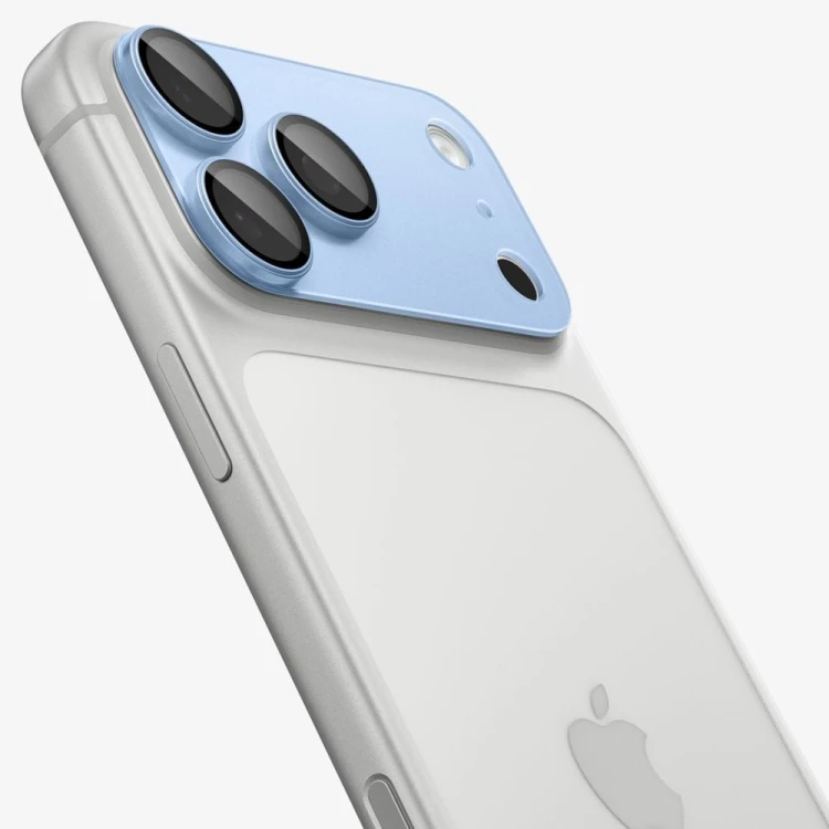 Osłona aparatu Spigen Optik Pro XL Glas.tr Ez Fit Camera Protector do Apple iPhone 18 Pro Light Blue