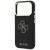 Etui Guess Grained & Big Resin Logo do Apple iPhone 18 Pro Max / 17 Pro Max czarny