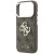 Etui Guess 4G & Big Strass Logo do Apple iPhone 18 Pro / 17 Pro brązowy