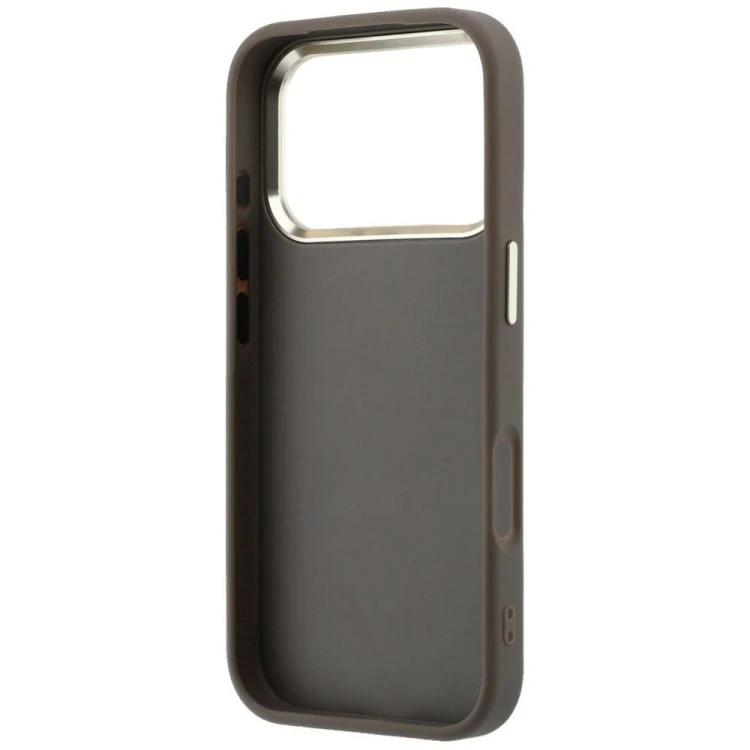 Etui Guess 4G & Big Strass Logo do Apple iPhone 18 Pro / 17 Pro brązowy