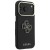Etui Guess Grained & Big Resin Logo do Apple iPhone 18 Pro / 17 Pro czarny